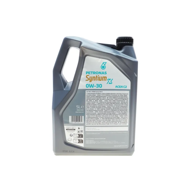 Моторна олива 0W30 SYNTIUM X ACEA C2 PETRONAS 70981M12EU PSA B71 2312