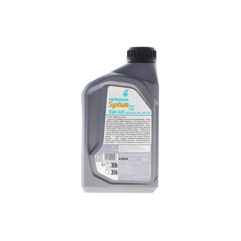 Олива 5W40 SYNTIUM X ACEA A3/B4 (1L) (VW502 00/505 00/RN0700/0710/PSA 2296)