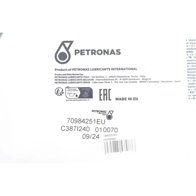 Олива 10W40 SYNTIUM X ACEA A3/B4/API SN (200L)