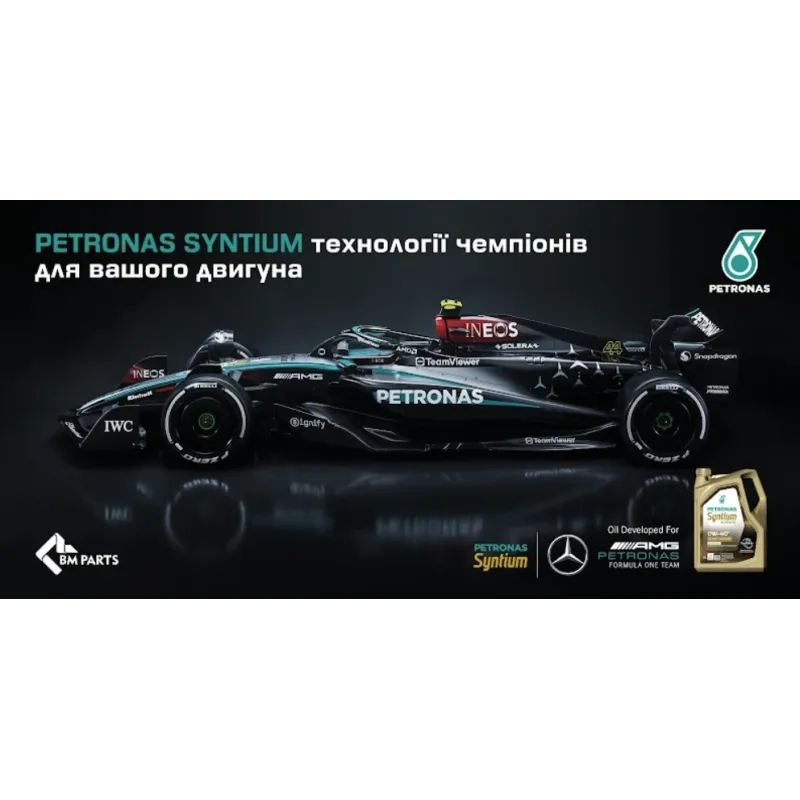 Банер Petronas Syntium + Mercedes (2000x1000мм)