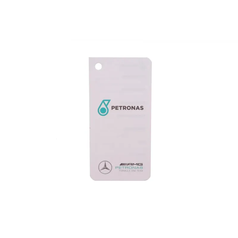 Бірка для заміни оливи Petronas Oil Card 25 шт. Mercedes-Benz
