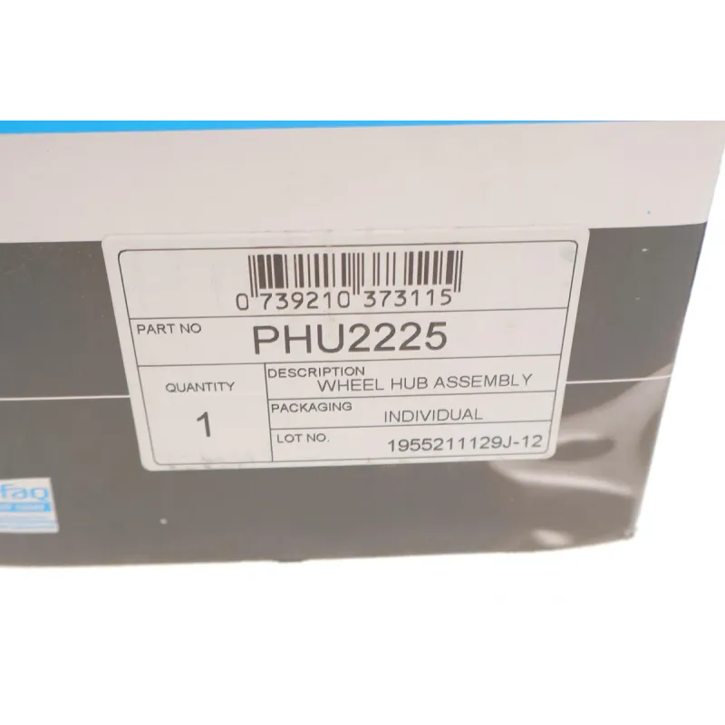 Підшипник маточини задній PFI PHU2225 з кільцем ABS для BMW 5 E39 1995-2003
