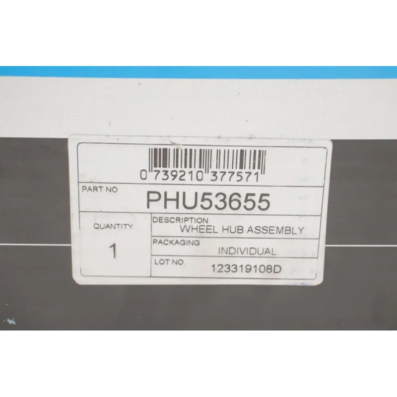 Підшипник маточини задній PFI PHU53655 для Ford Transit 2000-2006, Ø фланца 189 мм