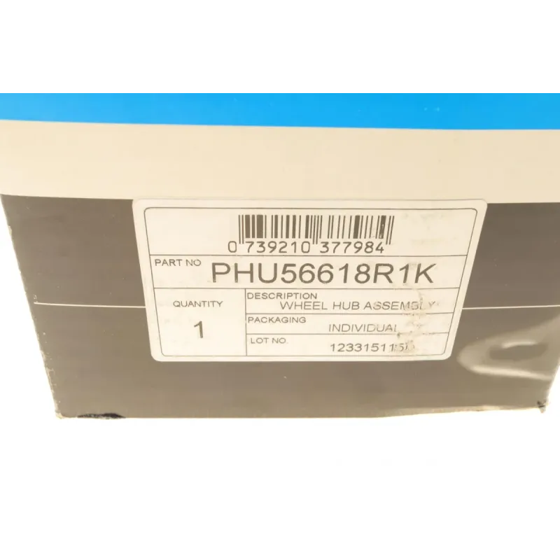 Підшипник маточини задній PFI PHU56618R1K для BMW X5 E70/F15, X6 E71/F16, 100x50x51 мм