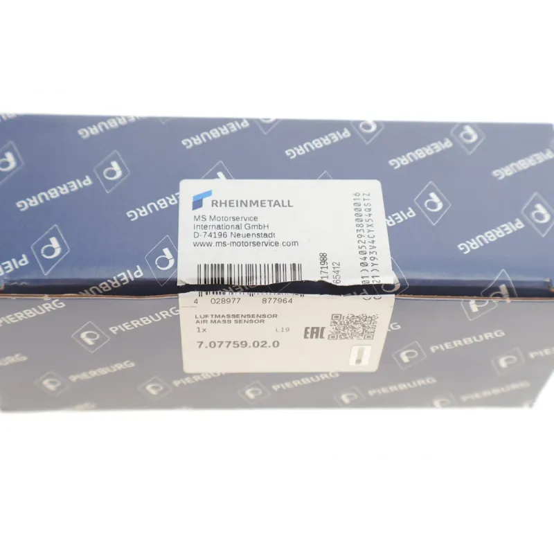 Витратомір повітря PIERBURG 7.07759.02.0 для VW Passat B5, Skoda Octavia 1U2 1.8 T 1996-2010