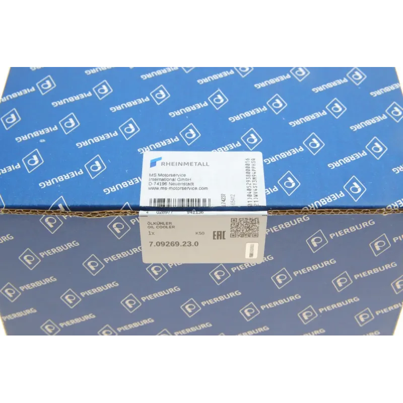 Радіатор масляний PIERBURG 7.09269.23.0 для VW Passat B6 2.0 FSI 2005-2010, 140x70x67 мм