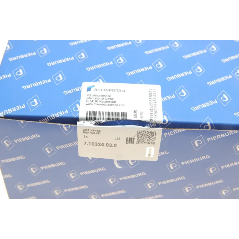 Клапан EGR PIERBURG 7.10334.03.0 для Renault Trafic Master, Opel Movano, Nissan Primastar