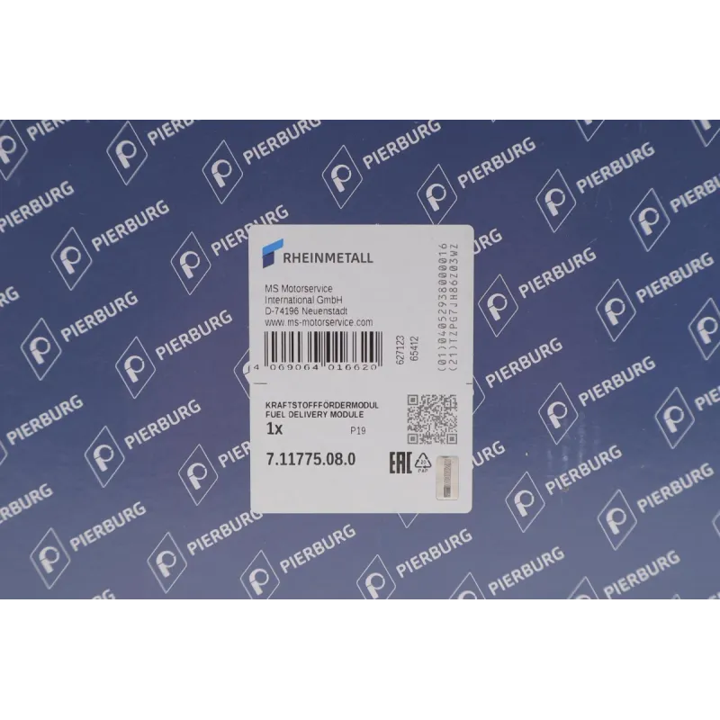 Насос паливний PIERBURG 7.11775.08.0 для Volkswagen Passat B6 1.6-2.0TDI 2005-2010, 114 мм
