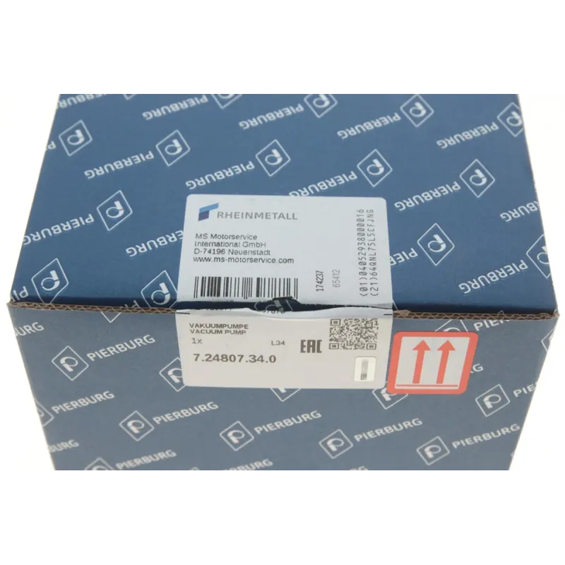 Насос вакуумний PIERBURG 7.24807.34.0 для BMW 5 (F10) 2010-2017, X5 (E70) 2010-2013, X6 (E71) 2008-2014