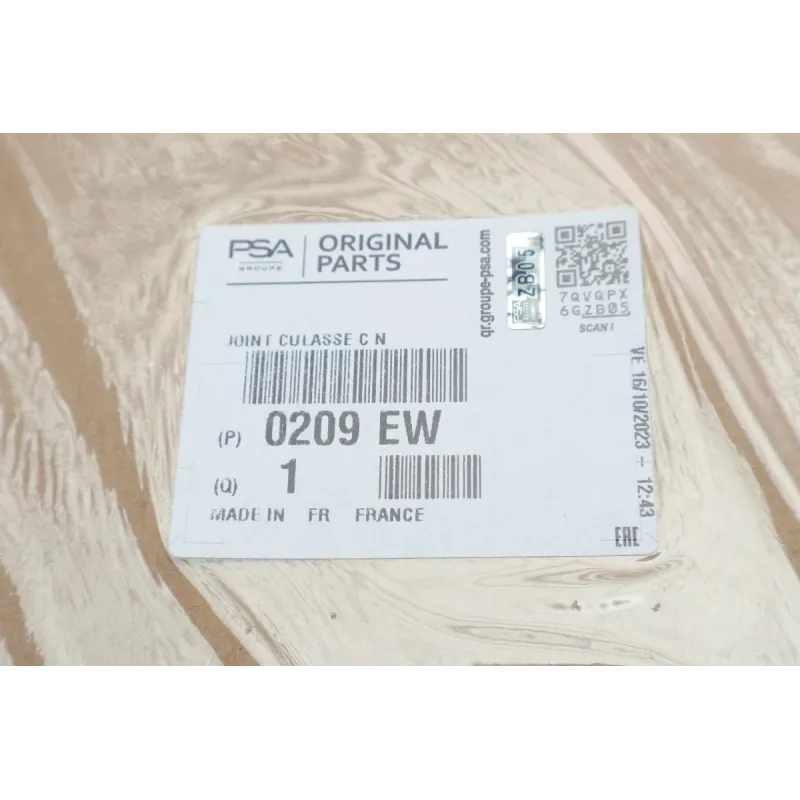 Прокладка ГБЦ PSA 0209.EW для Citroen Berlingo, Peugeot Partner 1.6 VTi