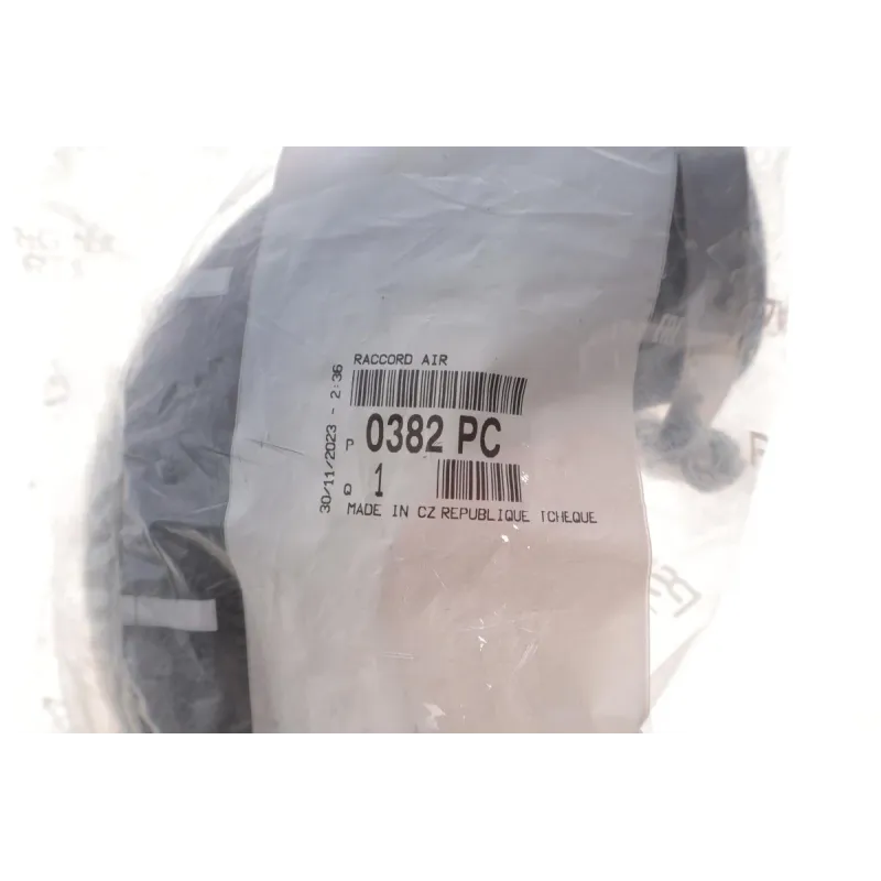 Патрубок інтеркулера PSA 0382.PC для Citroen C5 III, Peugeot 508 2.0 HDi, довжина 409 мм
