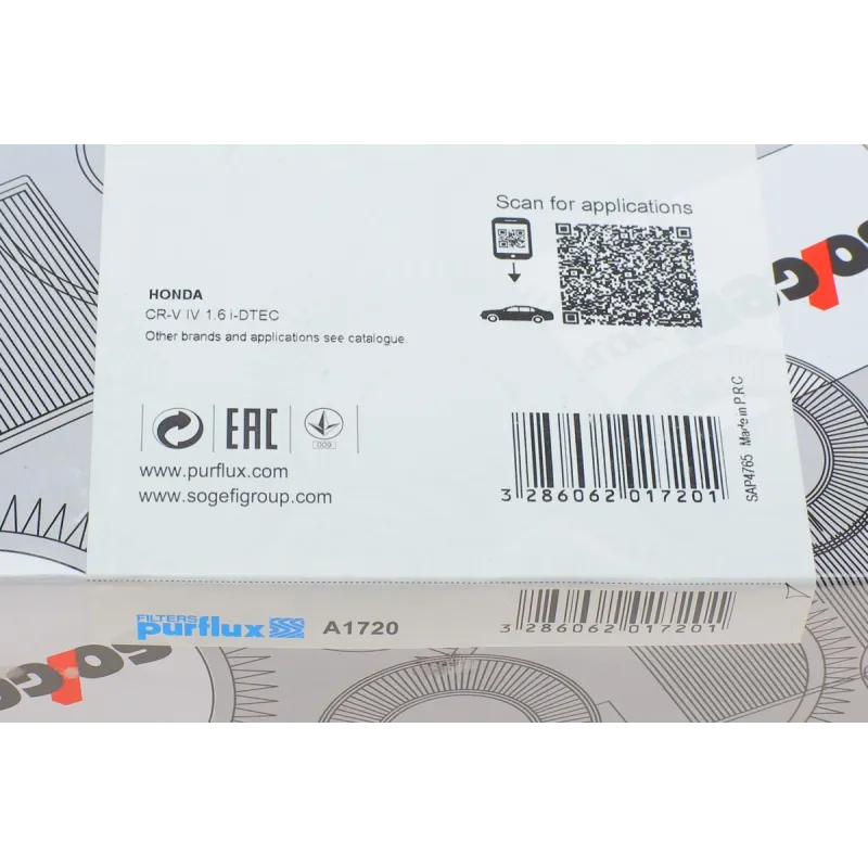 Фільтр повітряний Honda CR-V IV 1.6 i-DTEC 13-