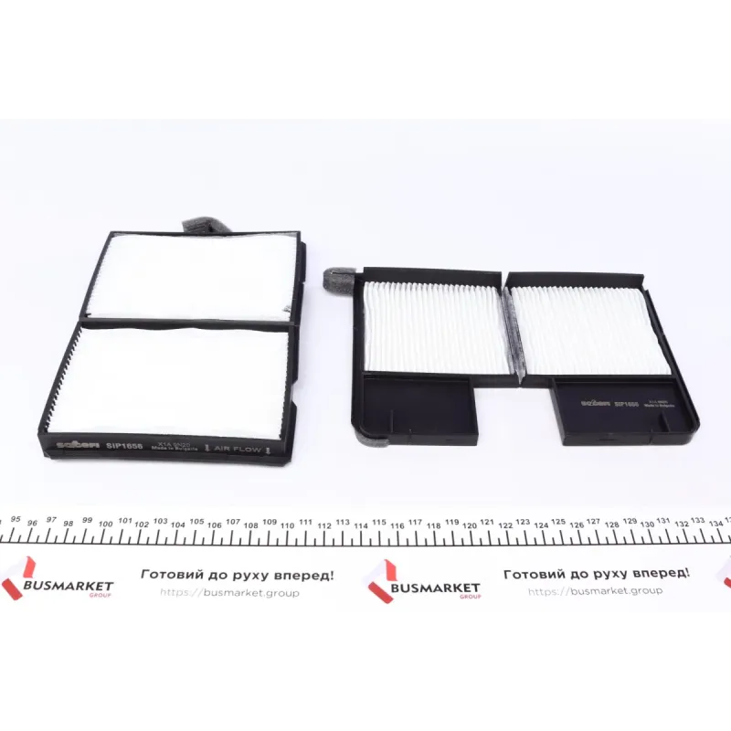Фільтр салону PURFLUX AH151-2 для Toyota Avensis 1997-2003, 233x152x20 мм