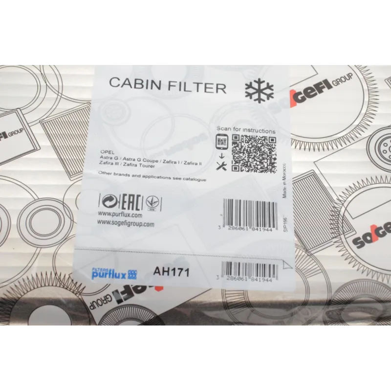 Фільтр салону Opel Astra F/G/H 96- (BEHR)