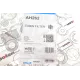 Фільтр салону PURFLUX AH262 з активованим вугіллям для Mitsubishi Outlander, ASX, Citroen C-Crosser, 216x200x30 мм