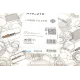 Фільтр салону вугільний PURFLUX AHC210 для Toyota Land Cruiser, Lexus RX, Subaru Legacy 215x205x18 мм