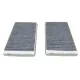 Фільтр салону вугільний PURFLUX AHC219-2 для BMW 5 (E60) 3.0D 2003-2010, 315x170x30 мм (к-кт 2 шт.)