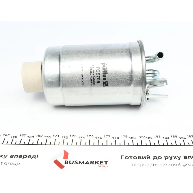 Фільтр паливний PURFLUX FCS705 для Audi A2 1.2/1.4 TDI 2000-2005, 80x170 мм