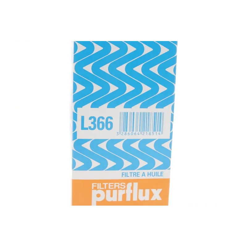 Фільтр масляний PURFLUX L366 для Mercedes-Benz Sprinter 3,5-t, C-Class W203/W204, E-Class W211, 46x21x157 мм