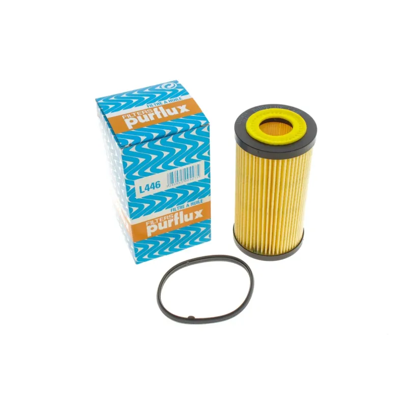 Фільтр масляний PURFLUX L446 для Volvo C30, S40, S60, S80 2010-, зовнішній діаметр 64 мм