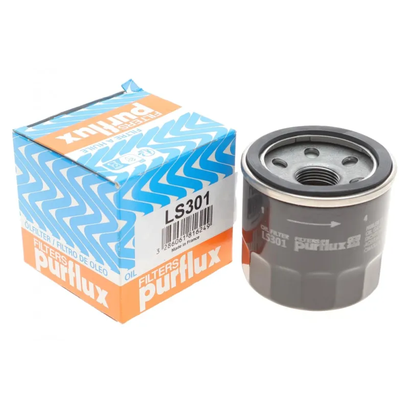 Фільтр масляний PURFLUX LS301 для Renault Laguna 2.0i 16V 2007-2015, h=66мм