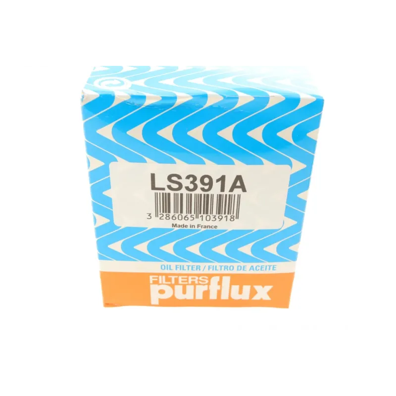Фільтр масляний PURFLUX LS391A для Volkswagen Caddy III 1.2 TSI 2010-, 76x93 мм