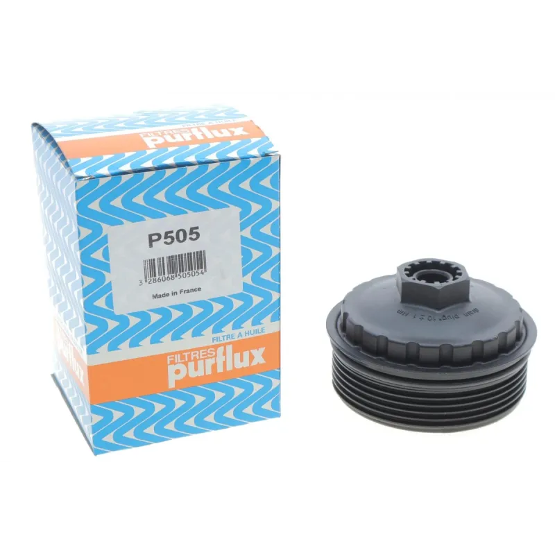 Кришка фільтра масляного PURFLUX P505 для Ford Transit, Mondeo 2.0/2.4D 2000-2006, 112x68.5 мм