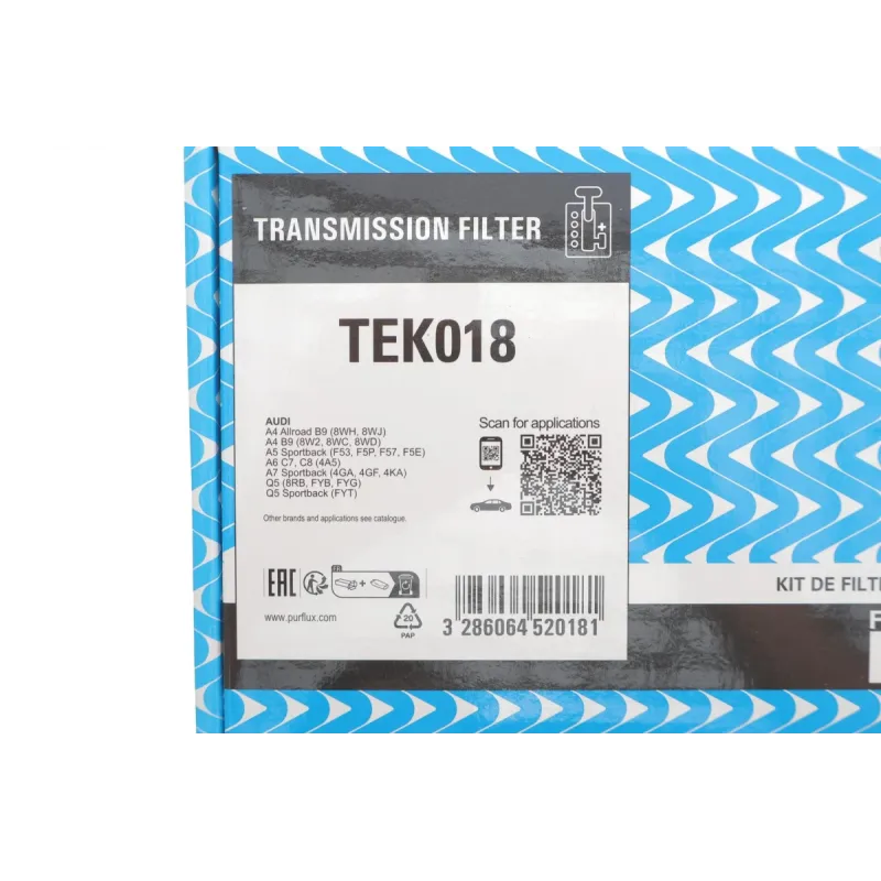 Фільтр АКПП Audi A4 16-/A6 10-18 (0CK/0CL/0CJ/DL382/0DK)