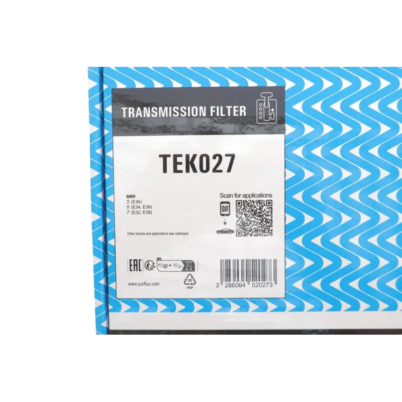 Фільтр АКПП BMW 3 (E36)/5 (E34/E39)/7 (E38) 2.0-3.0 i -03 (з прокладкою)