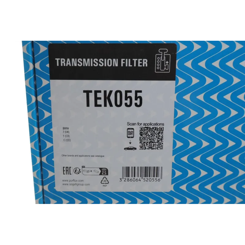 Фільтр АКПП BMW 3 (E46)/5 (E39)/X3 (E83) 2.5-3.0d (з прокладкою) (5 ступенів)