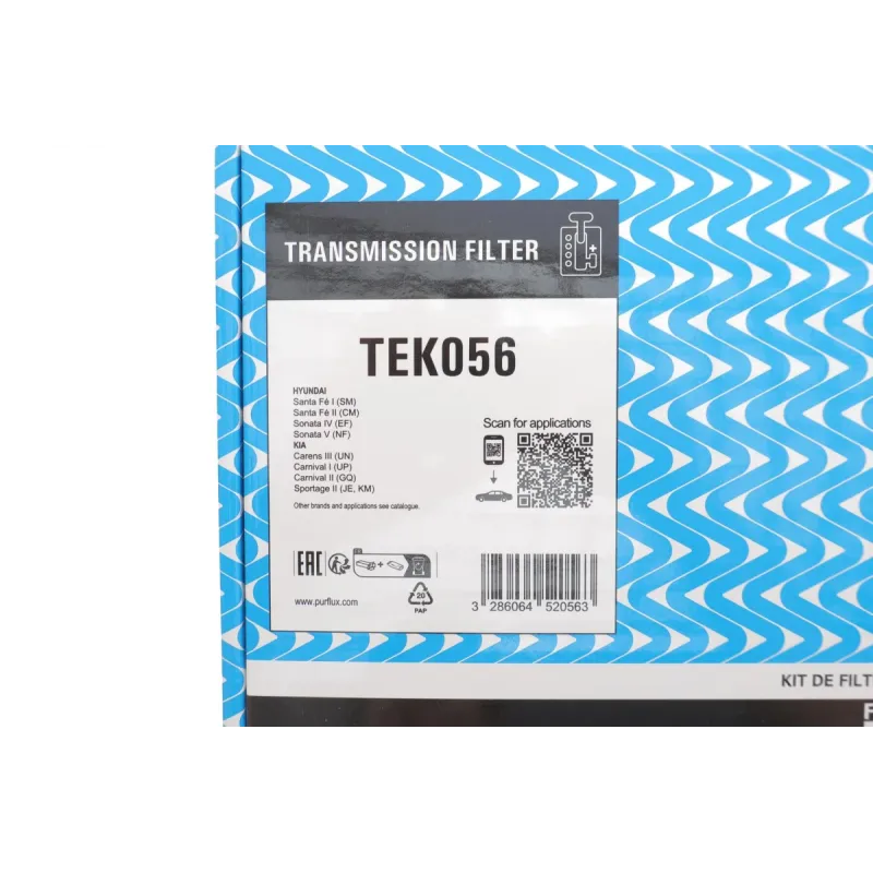 Фільтр АКПП Hyundai Tucson 2.0i/2.0CRDI 04-10/Santa Fe 2.0-2.7 01-/i30 1.6i/1.6CRDI 11-15 (з прокладкою)