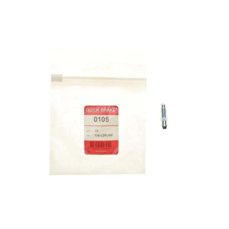 Штуцер прокачки гальм QUICK BRAKE 0105 для Austin Mini 1000 1967-1984, 1/4