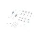 Комплект пружинок колодок ручника QUICK BRAKE 105-0003 для Toyota Hilux V, VW Caddy I
