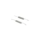 Комплект пружинок колодок ручника QUICK BRAKE 105-0025 для Chevrolet Lacetti, Nubira, Epica