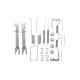 Комплект пружинок колодок ручника VW Amarok 2.0 TDI 10-