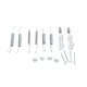 Комплект пружинок колодок ручника QUICK BRAKE 105-0597 для VW Passat B3/B4, Audi 80 B3/B4, Audi 100 C3 1982-1994