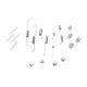 Комплект пружинок колодок ручника QUICK BRAKE 105-0615 для Ford Sierra 1982-1993