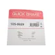 Комплект пружинок колодок ручника QUICK BRAKE 105-0629 для Opel Vectra A, Ascona C 1981-1992