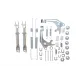 Комплект пружинок колодок ручника QUICK BRAKE 105-0698S для Toyota Hilux, Land Cruiser 1988-2005