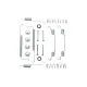 Комплект пружинок колодок ручника QUICK BRAKE 105-0709 для Opel Astra F/Corsa A 1982-1998