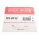 Комплект пружинок колодок ручника QUICK BRAKE 105-0732 для Ford Mondeo I/II 1993-2000