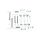 Комплект пружинок колодок ручника Opel Vectra 88-95