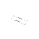 Комплект пружинок колодок ручника QUICK BRAKE 105-0757 для Renault Scenic, Megane 1997-2003