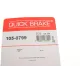 Комплект пружинок колодок ручника Mazda 323 98-04