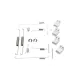 Комплект пружинок колодок ручника QUICK BRAKE 105-0815 для Suzuki Baleno, Liana, Swift