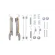 Комплект пружинок колодок ручника Renault Logan/Clio 1.2-1.9dTi 98- (Bosch)