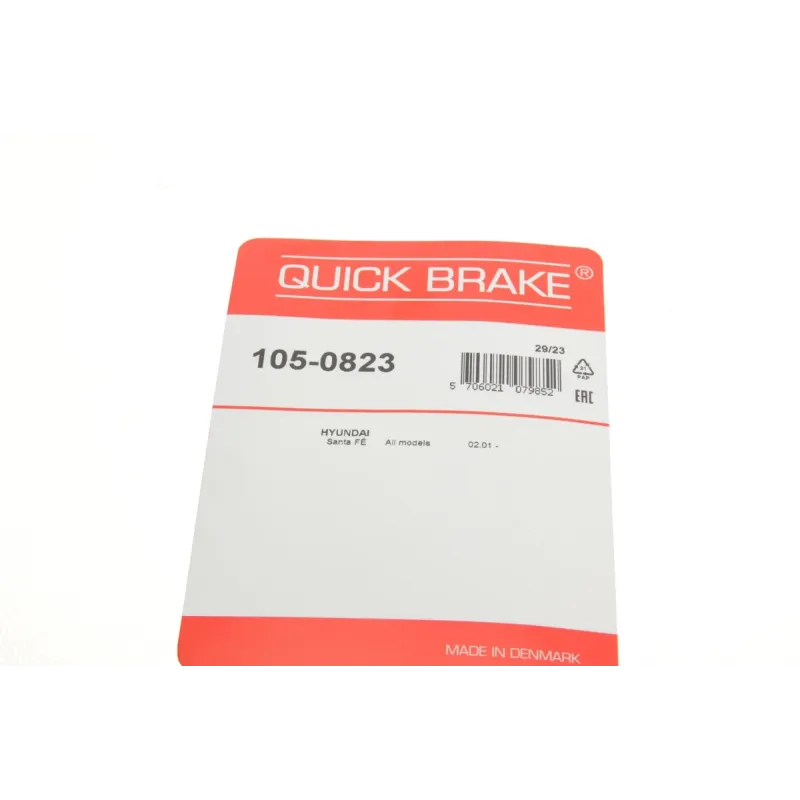 Комплект пружинок колодок ручника QUICK BRAKE 105-0823 для Hyundai Santa Fe I, Kia Sportage JE 2001-2010