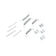 Комплект пружинок колодок ручника QUICK BRAKE 105-0839 для Iveco Daily II, Ford Transit, 172x41 мм