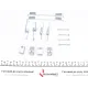 Комплект пружинок колодок ручника Kia Sportage 2.0i/2.0TD 94-03 (Mando)