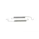 Комплект пружинок колодок ручника Mitsubishi Colt 1.1-1.5 DI-D 04-12 (Lucas)